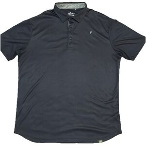 Primo Polo Shirt Mens XL Golf Performance Stretch Black Short Sleeve